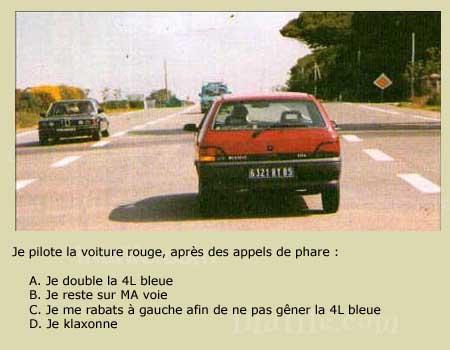 Un petit code de la route